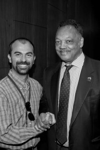 With Jesse Jackson